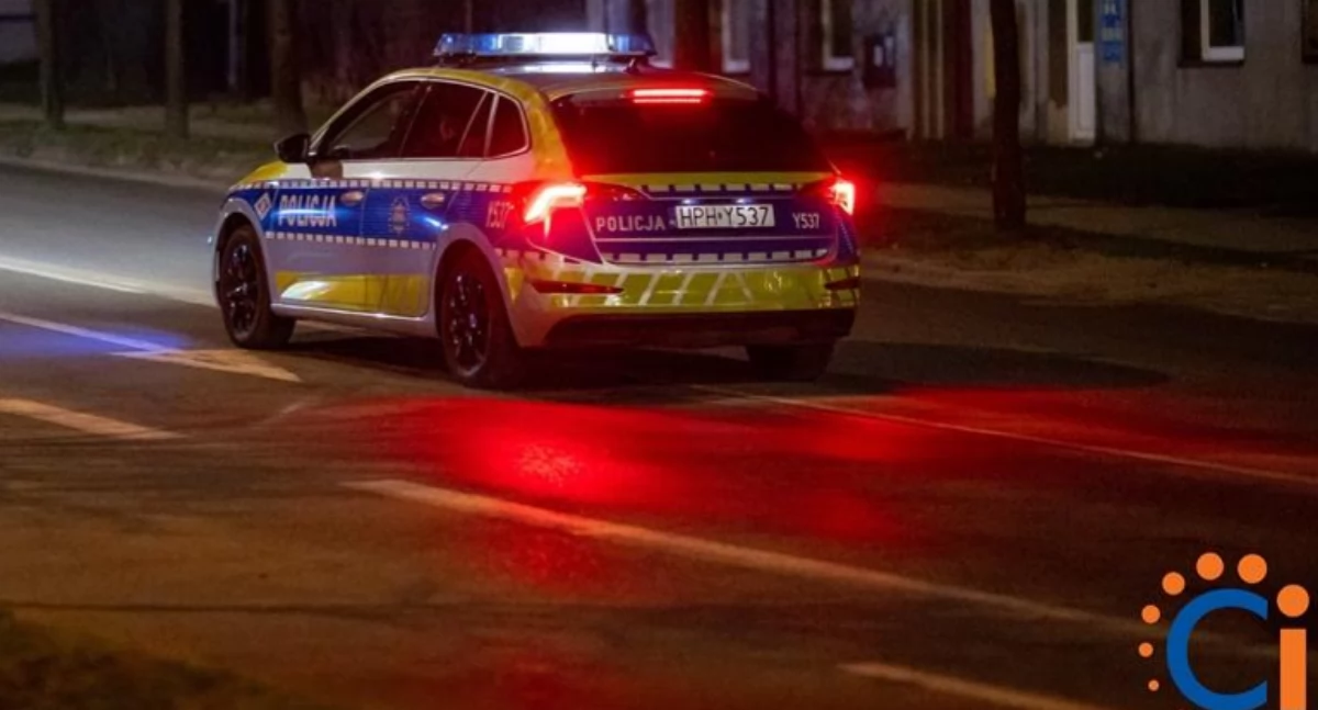 Pijany, bez prawa jazdy i świateł. Młody kierowca zatrzymany w Ciechanowie
