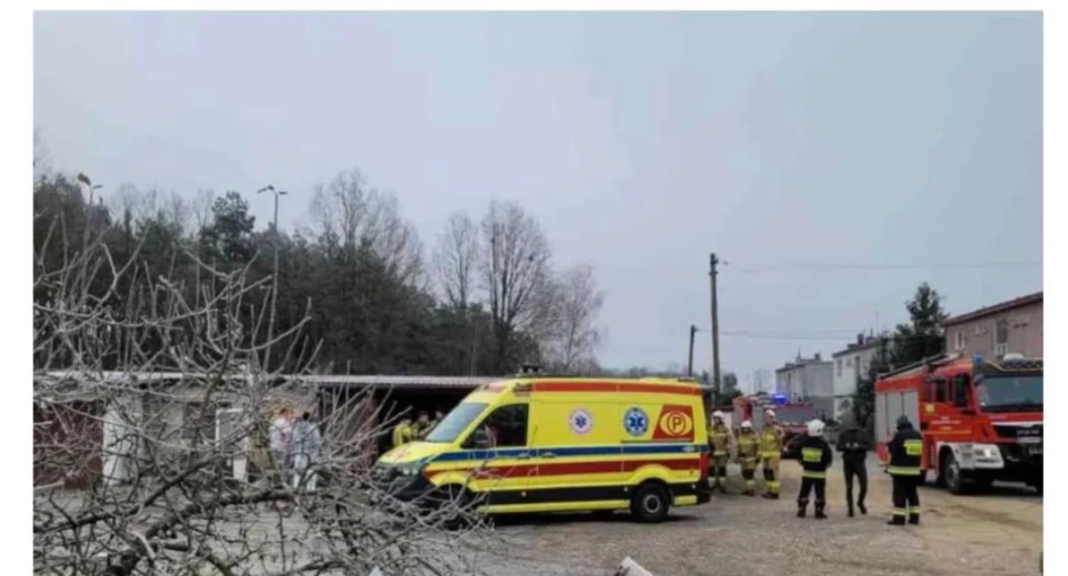 Tragiczne zdarzenie. Strażacy ratowali życie 55-latka