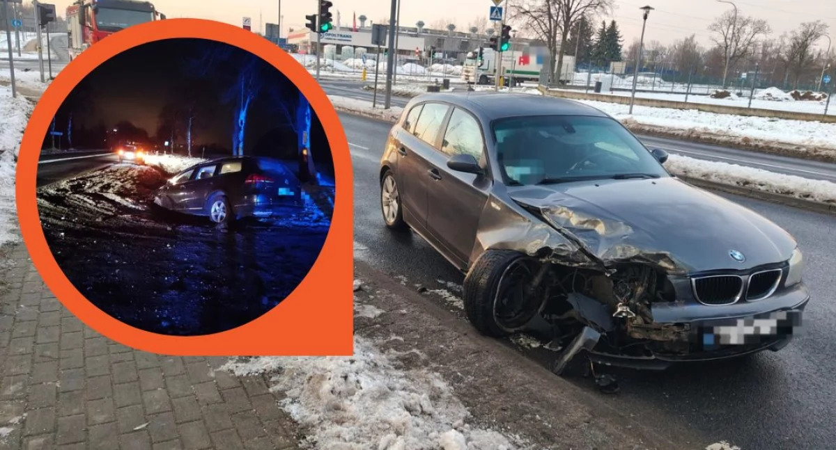 Dwa groźne zdarzenia na drogach w Ciechanowie i Gumowie