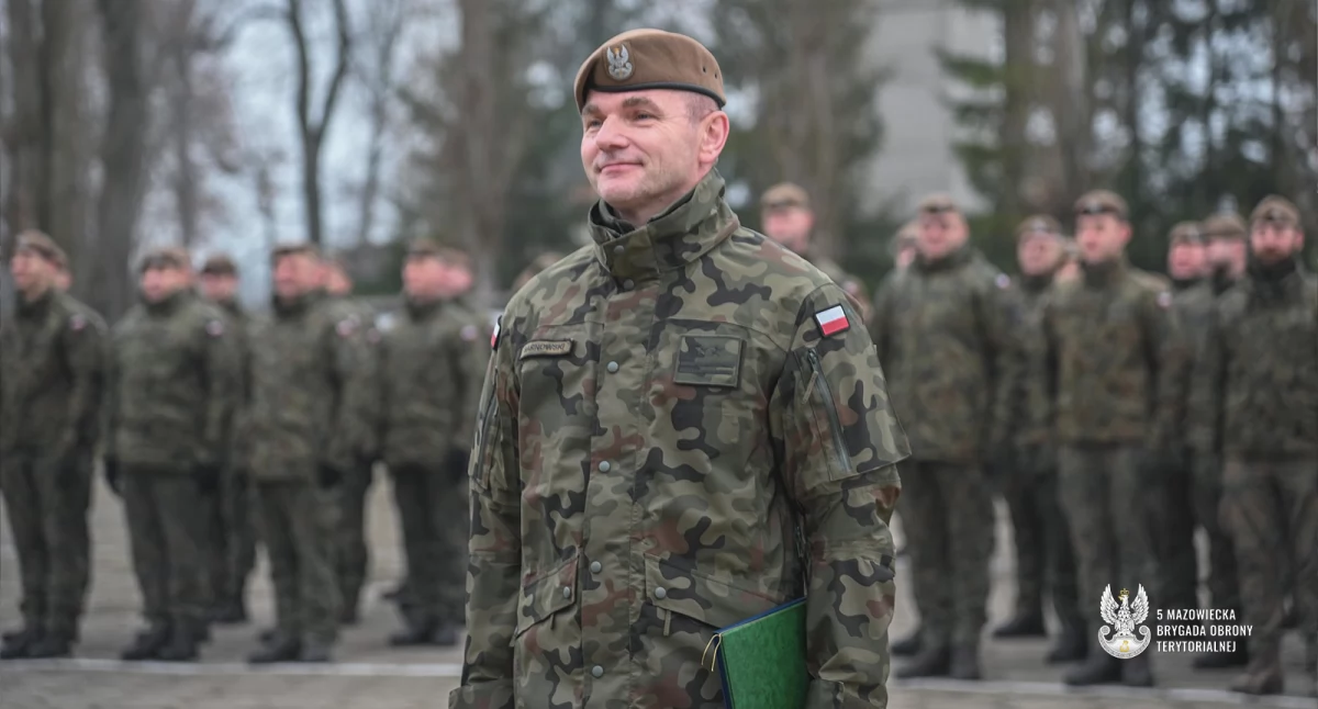 Nowy szef sztabu ciechanowskich Terytorialsów [zdjęcia]