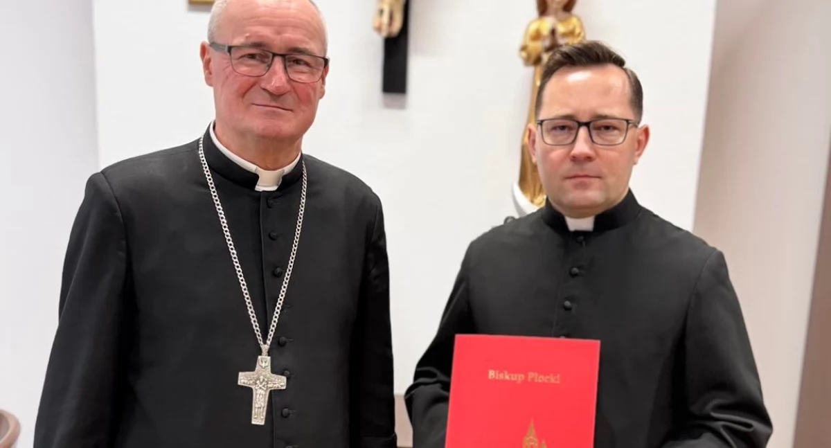 Nowy ksiądz w ciechanowskiej parafii