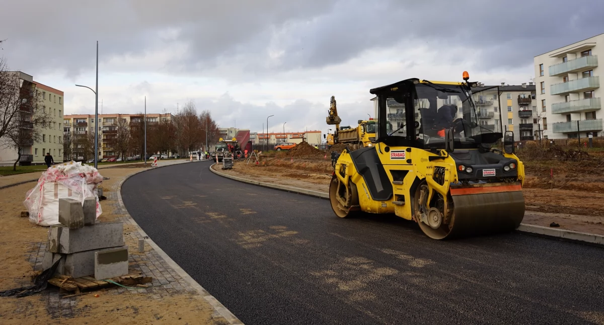 Kolejny etap przebudowy ruchliwej ulicy w Ciechanowie [zdjęcia]