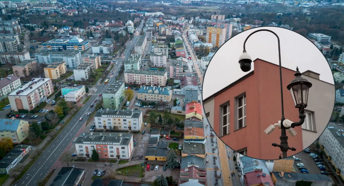 Więcej kamer na ulicach Ciechanowa. Miasto rozbudowało monitoring