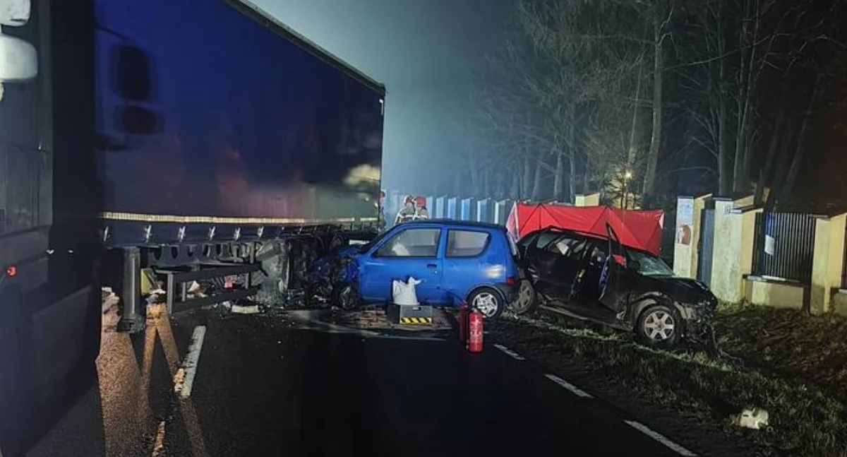 Jedna osoba nie żyje. Tragiczny finał wypadku [zdjęcia]