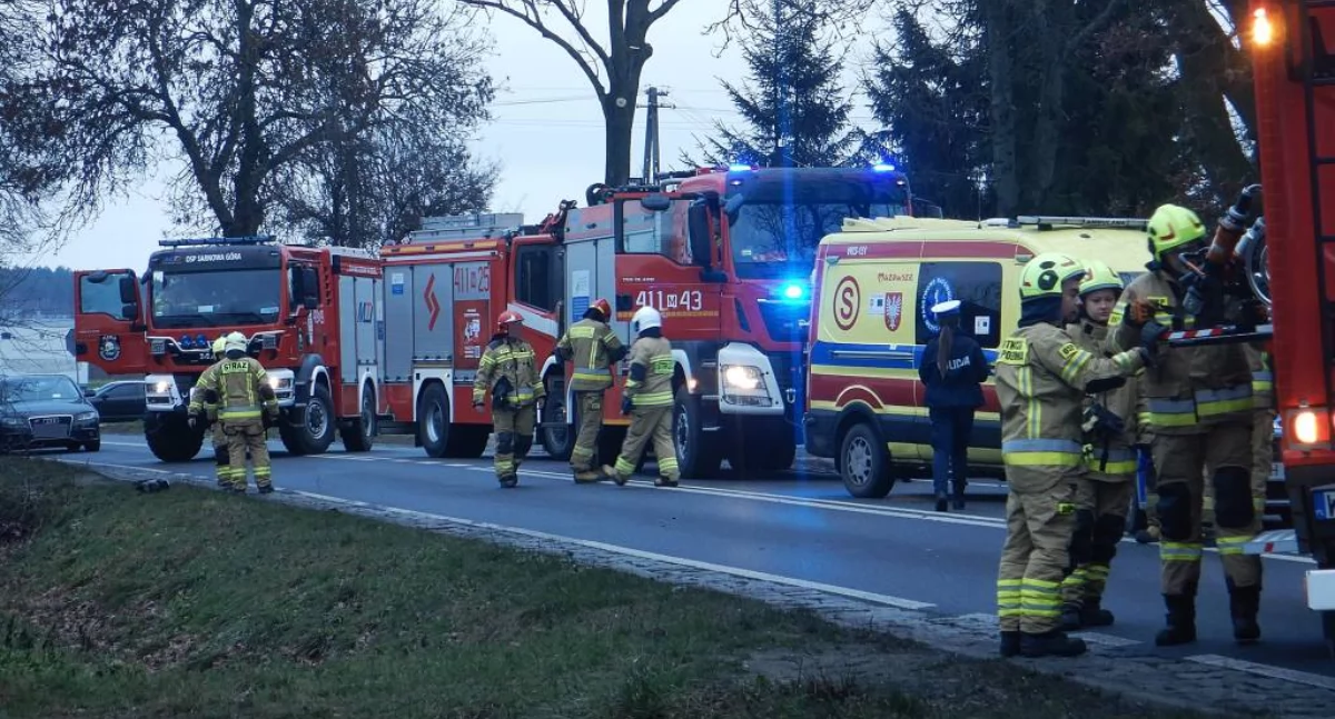 Nowe okoliczności wypadku pod Ciechanowem. Kierowcy zatrzymano prawo jazdy