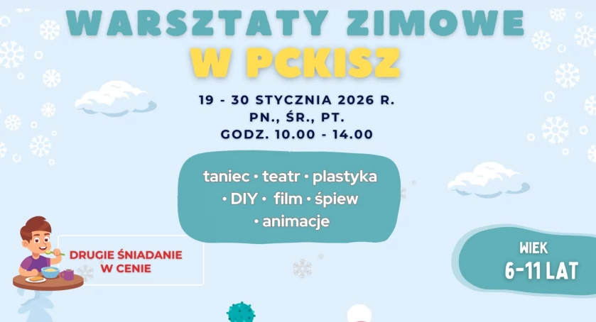Warsztaty zimowe w PCKiSz w Ciechanowie