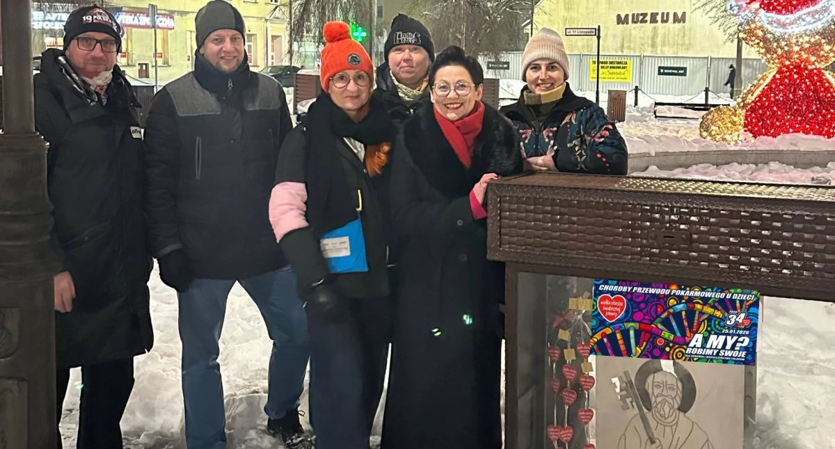 Datki na WOŚP można wrzucać do skarbonki na ul. Warszawskiej w Ciechanowie