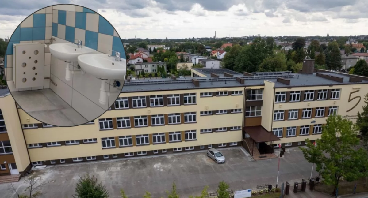 Problem z jakością wody w ciechanowskiej szkole. Wykryto enterokoki kałowe