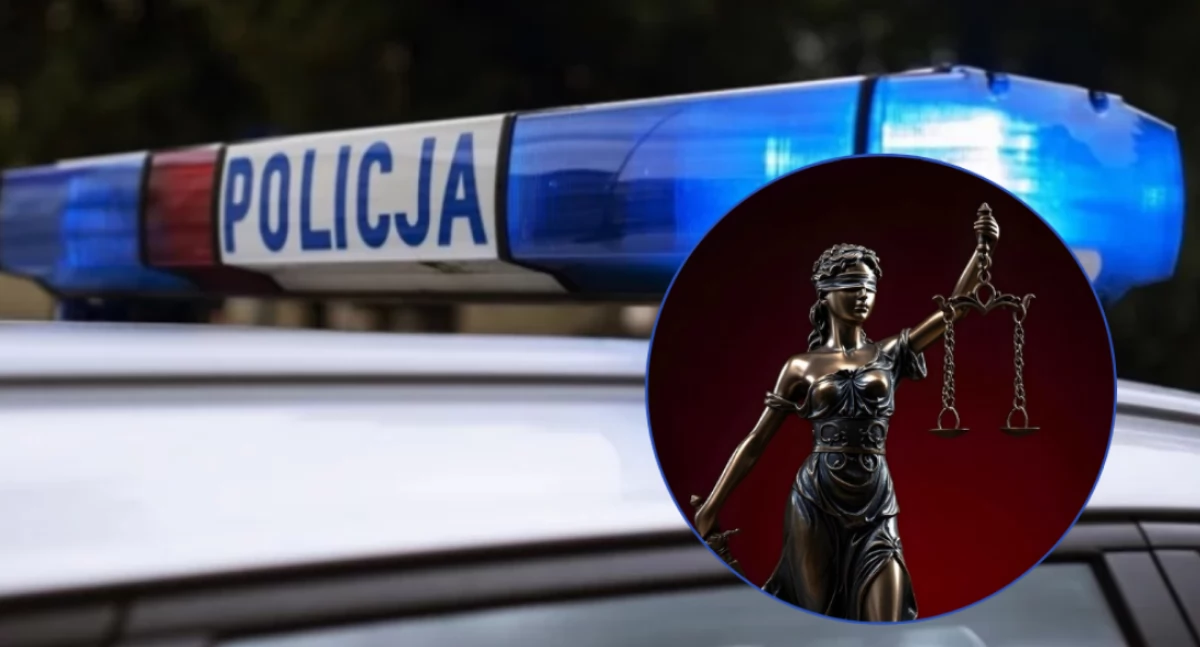 Pijani policjanci na służbie. Podjęli interwencję i rozbili radiowóz. Zapadł wyrok