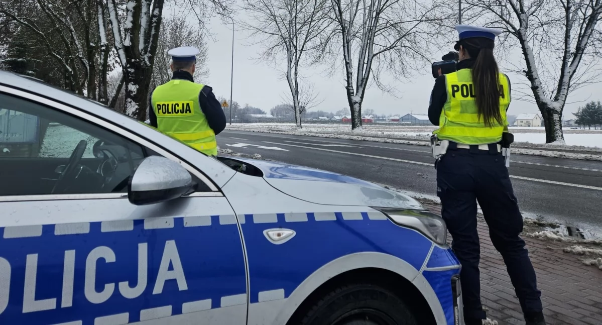 Pirat drogowy w Maserati pędził przez Ciechanów