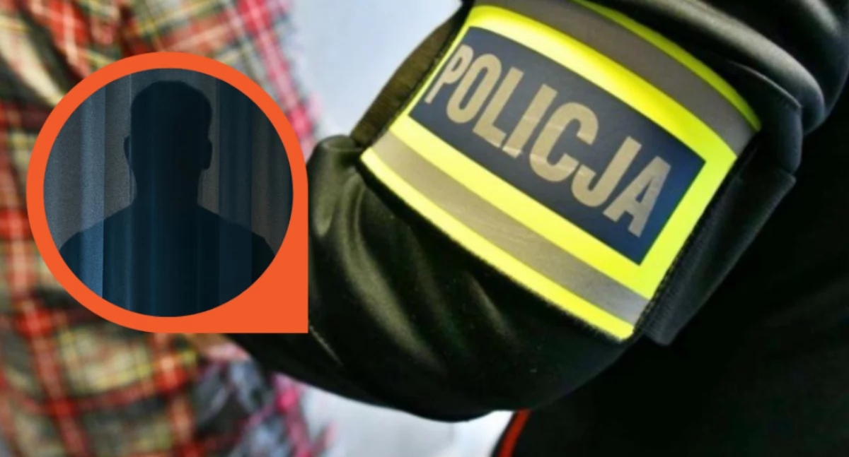 Zgasił światło i schował się za firanką. Poszukiwany mężczyzna tak ukrył się przed policją