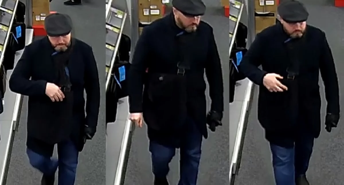 Kryminalni poszukują złodzieja. Jest nagranie z monitoringu [wideo]