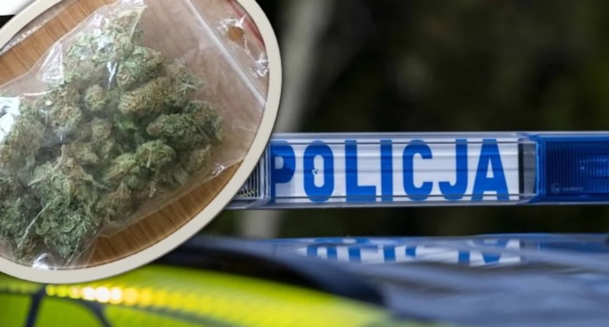 Uczeń miał przy sobie narkotyki i był pod ich wpływem. Dyrektor wezwał policję