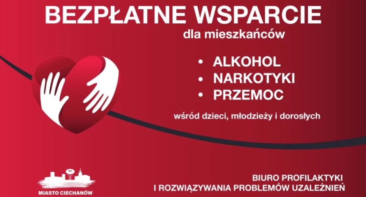 Bezpłatne wsparcie w Ciechanowie dla potrzebujących pomocy