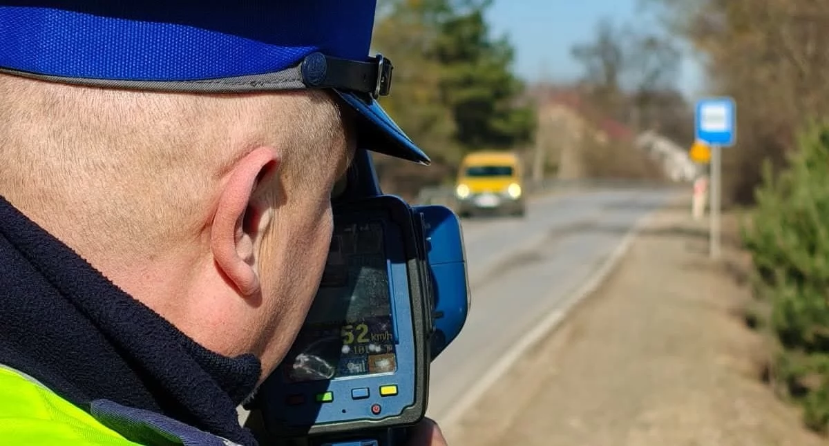 Pirat drogowy wpadł w Lekowie koło Ciechanowa