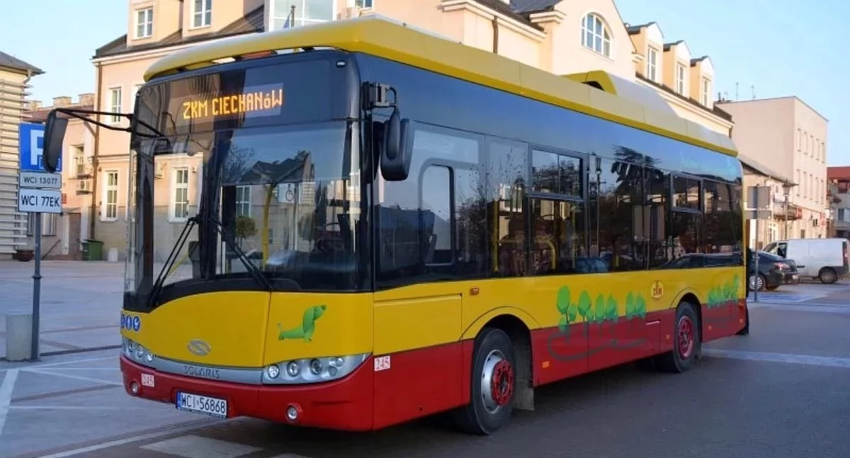 Zmiany w kursowaniu autobusów. Komunikacja miejska w Ciechanowie w czasie świąt