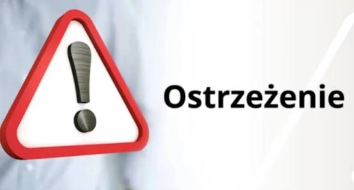 W Ciechanowie i okolicy obowiązuje alert pogodowy 