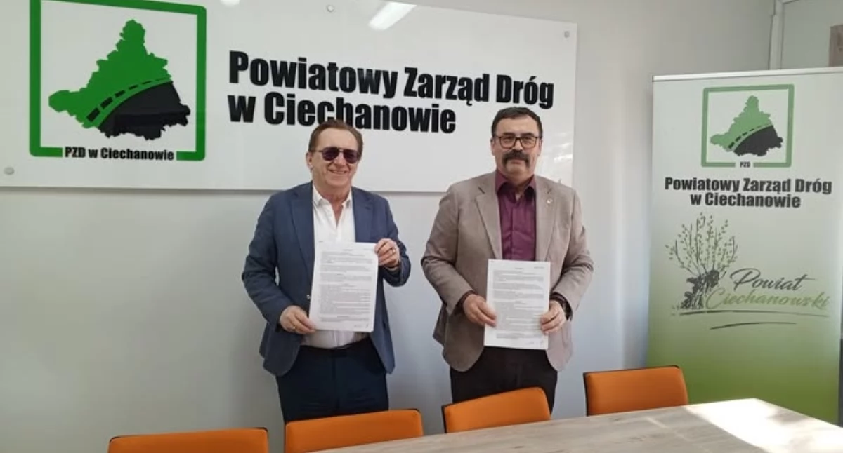 Nowa inwestycja drogowa w powiecie ciechanowskim