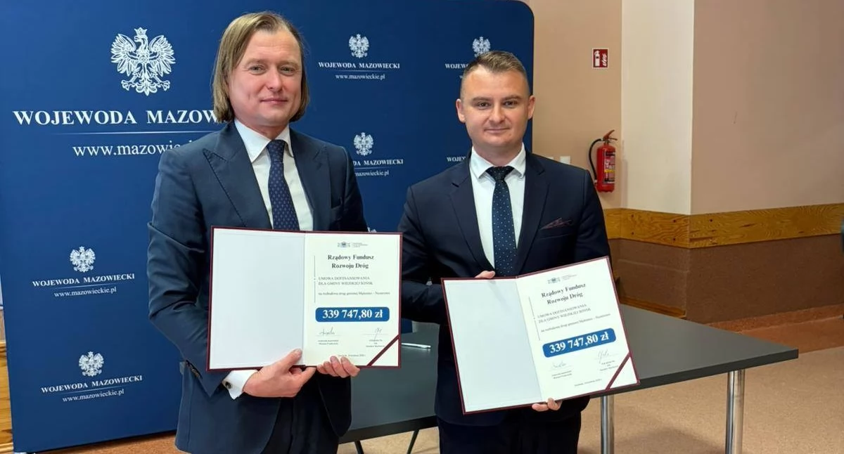 Umowa podpisana. Za kilka dni rusza remont drogi w gminie Sońsk [zdjęcia]