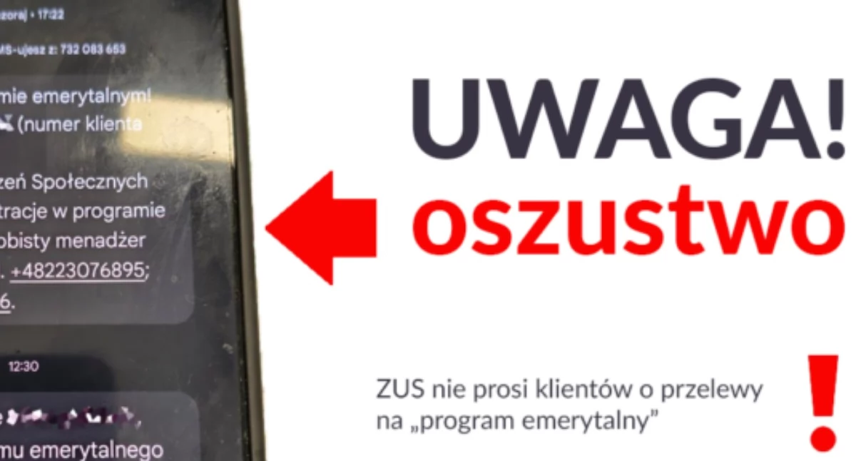 ZUS ostrzega przed oszustami