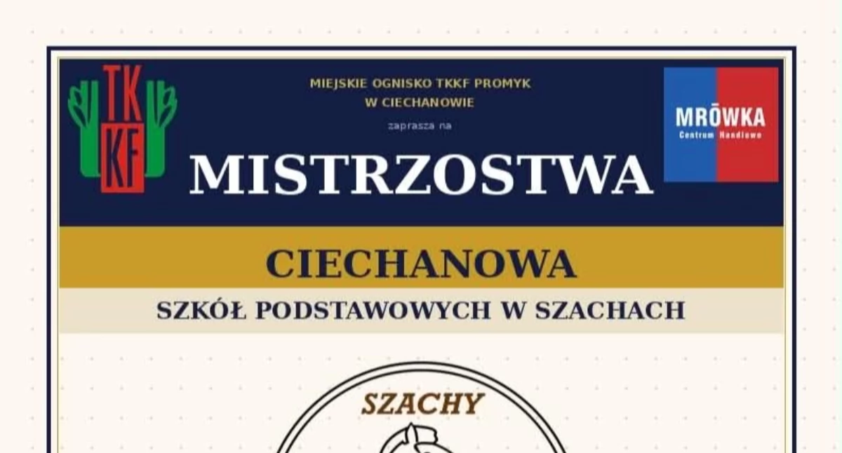 Przed nami Mistrzostwa Ciechanowa w szachach