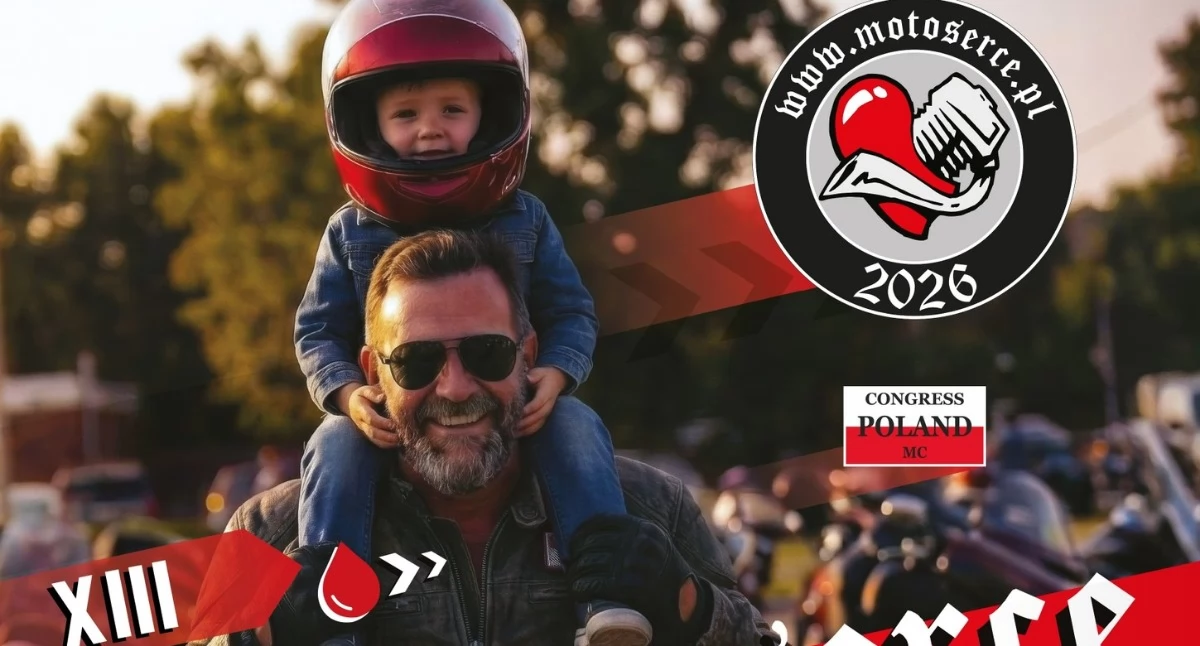 Motoserce 2026 w Ciechanowie. Przed nami piknik rodzinny i zbiórka krwi