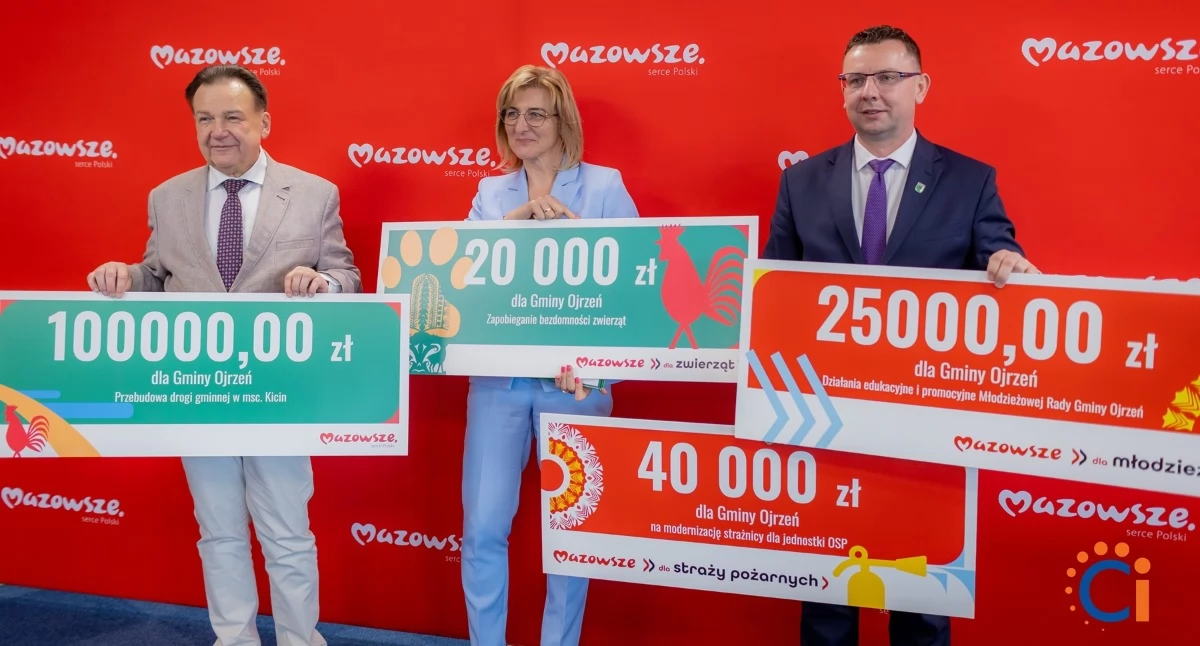 Samorządy powiatu ciechanowskiego z kolejnymi dotacjami [zdjęcia]