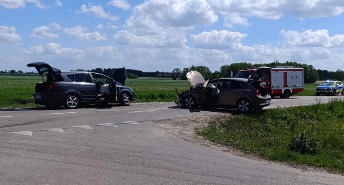 Zderzyły się na skrzyżowaniu