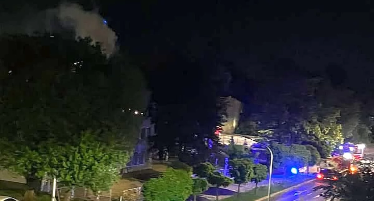 Dwa nocne pożary w centrum Ciechanowa