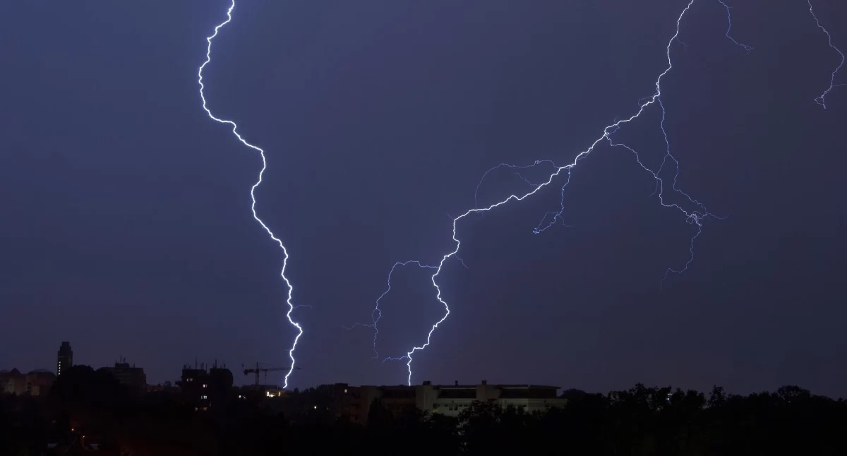 Ostrzeżenie pierwszego stopnia w Ciechanowie i okolicy
