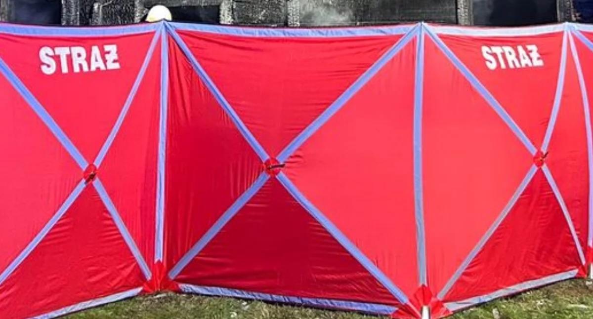 Tragiczny finał pożaru budynku. Jedna osoba nie żyje