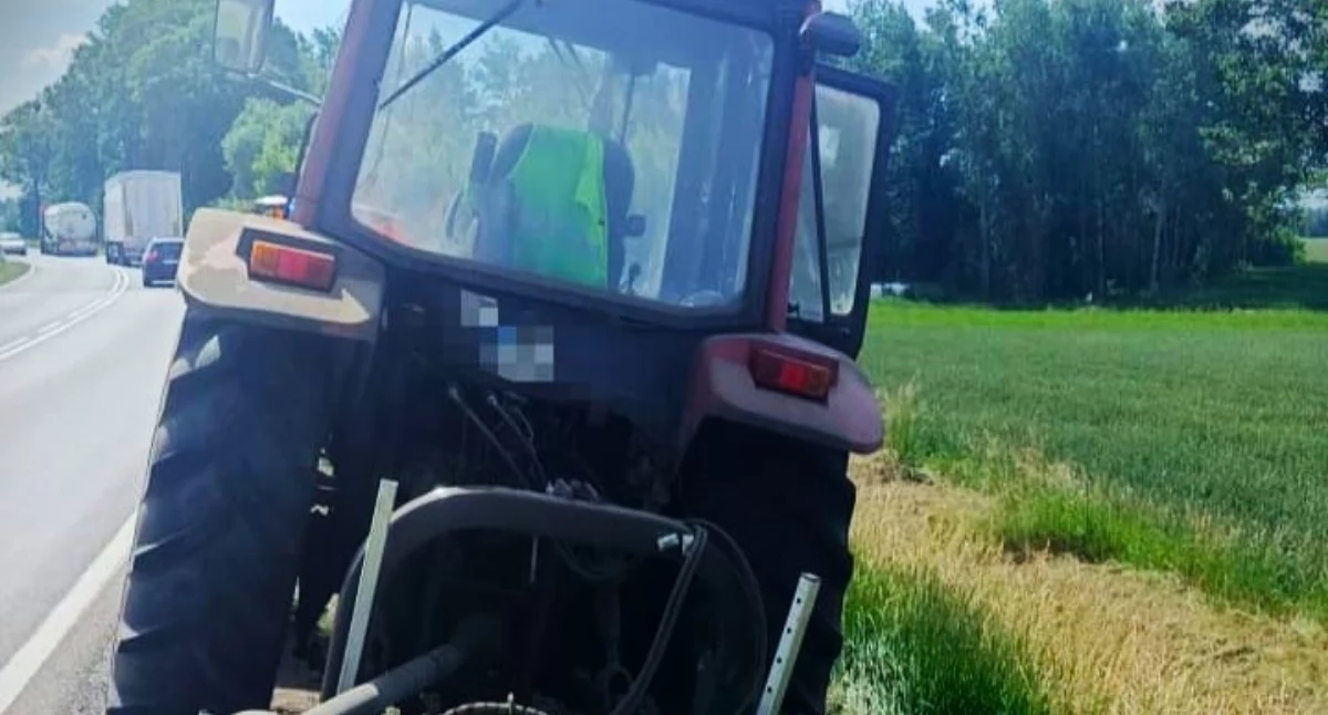 Miał ponad 4 promile! W takim stanie kosił trawę wzdłuż drogi koło Ciechanowa