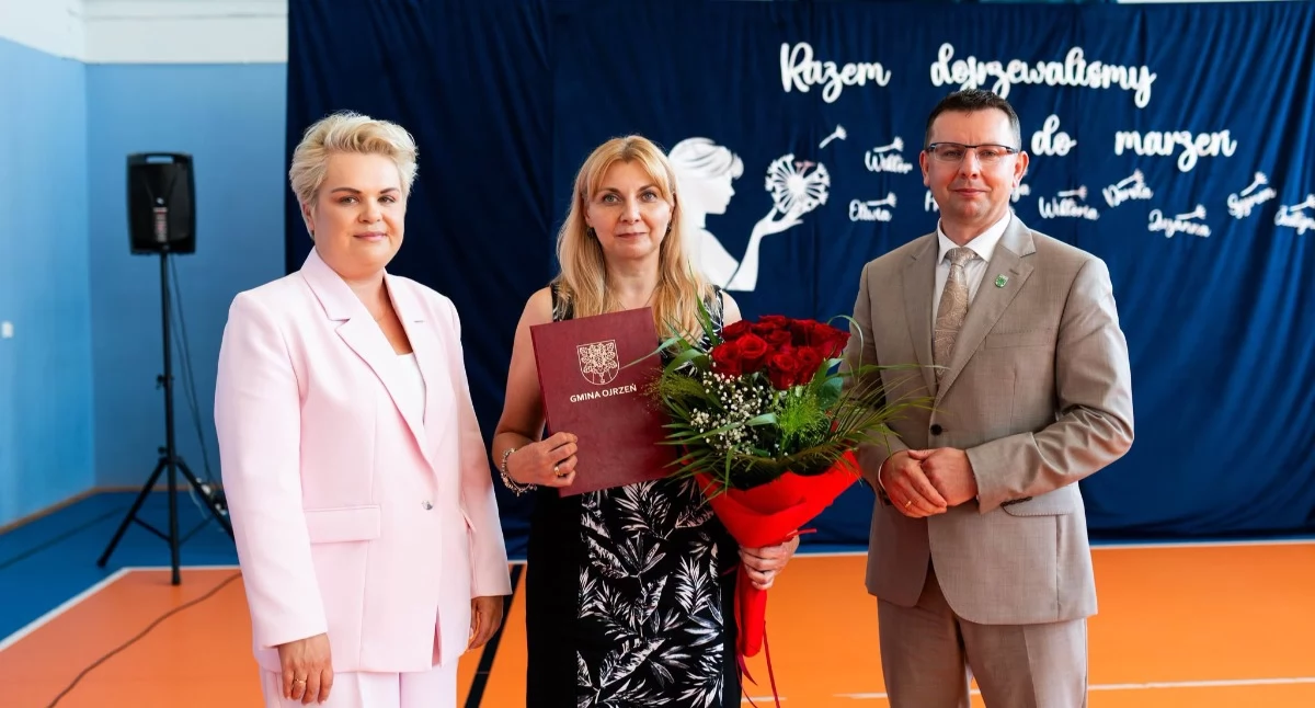 Szkoła w gminie Ojrzeń ma nową dyrektorkę [zdjęcia]