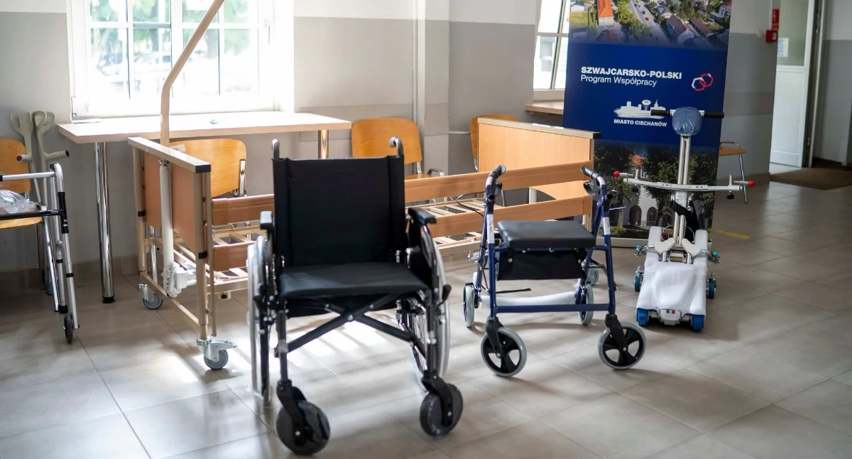 Więcej sprzętu rehabilitacyjnego do bezpłatnego wypożyczenia w Ciechanowie