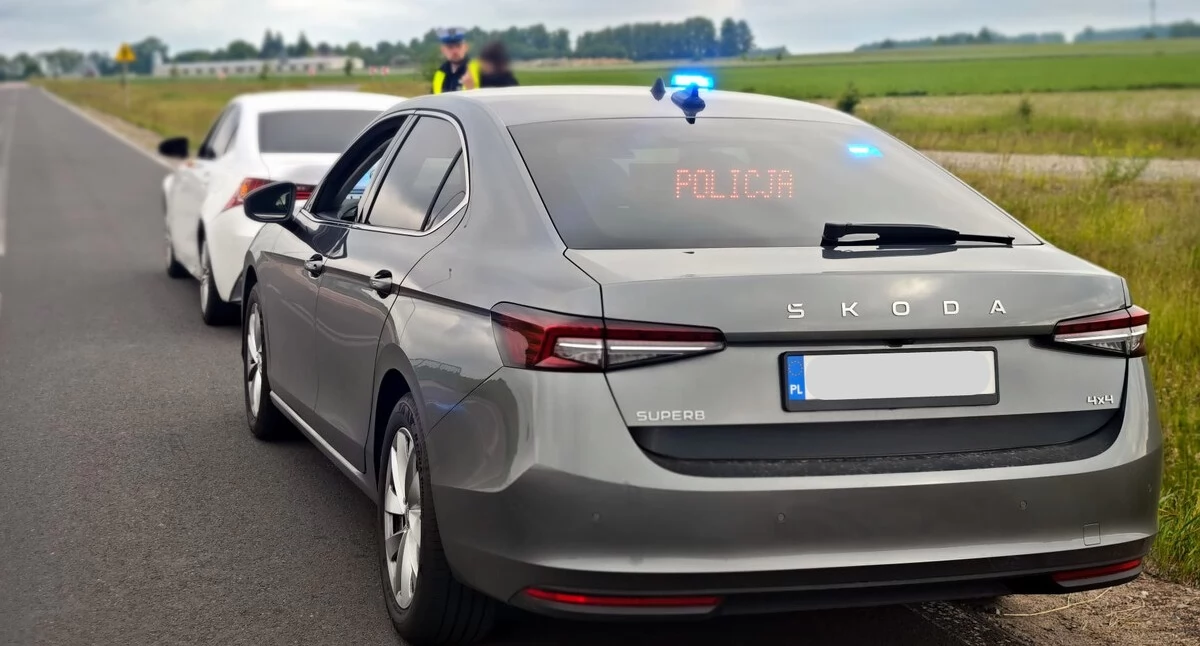 Ciechanowianie zatrzymani przez grupę Speed. Wpadło dwóch piratów drogowych