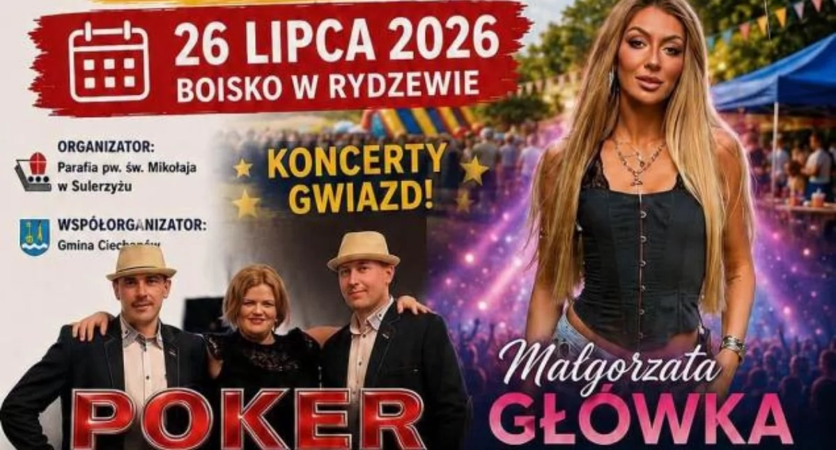 W gminie Ciechanów odbędzie się festyn rodzinny
