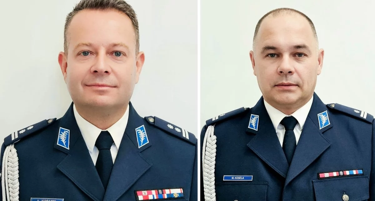 Szefowie komendy policji w Ciechanowie z awansami