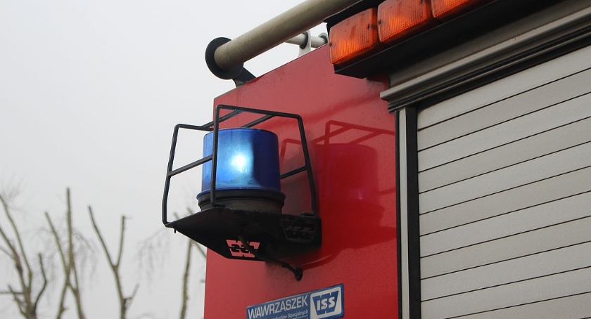Pożary w dwóch budynkach w centrum Ciechanowa