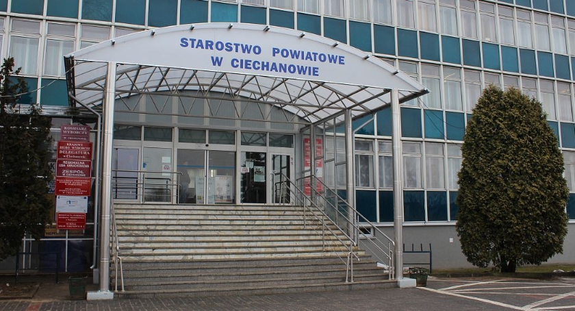 Jest praca w Starostwie Powiatowym w Ciechanowie