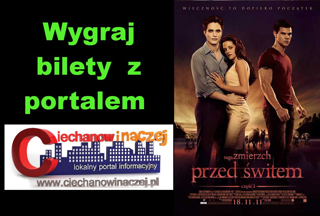 WYNIKI KONKURSU: Wygraj bilety na Sagę Zmierzch: Przed Świtem. Część I