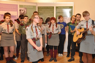 Gawęda harcerska w muzeum