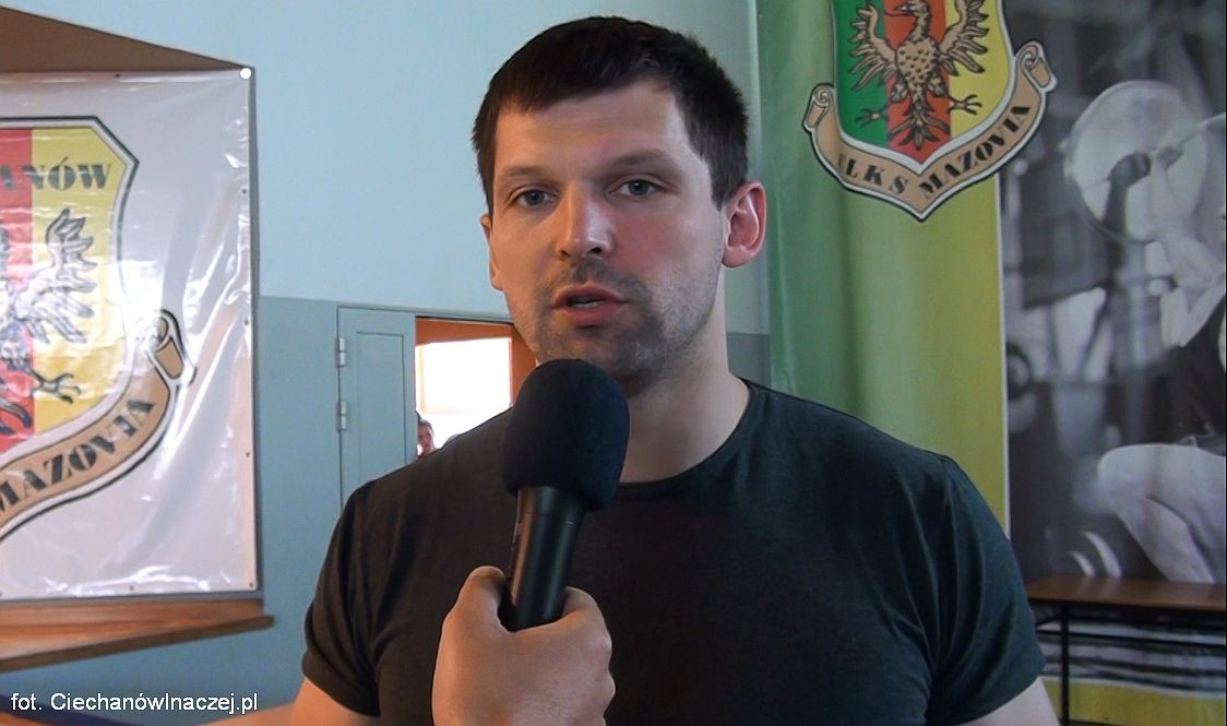Mistrzostwa Polski w podnoszeniu ciężarów w Ciechanowie - zaprasza Szymon Kołecki (wideo)