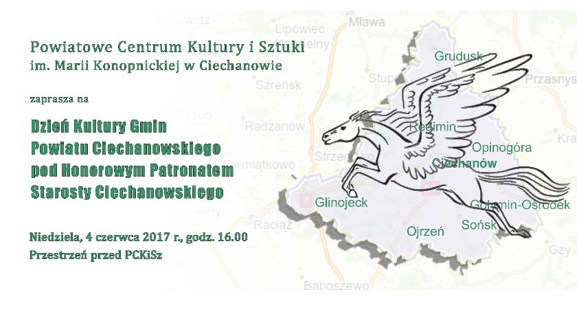 Gminy z powiatu ciechanowskiego zaprezentują swój dorobek kulturalny