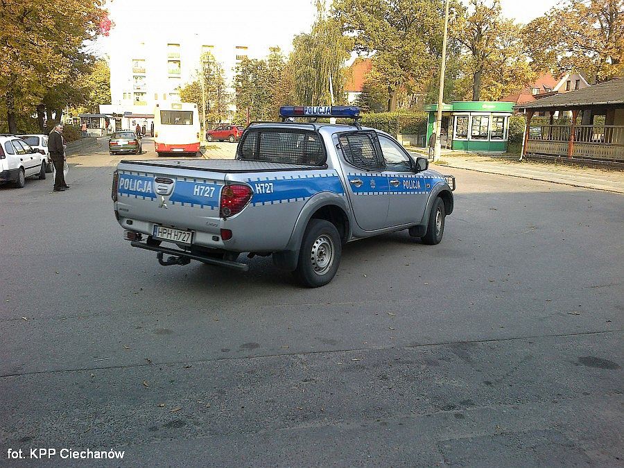 Więcej patroli w miejscach zagrożonych w Ciechanowie