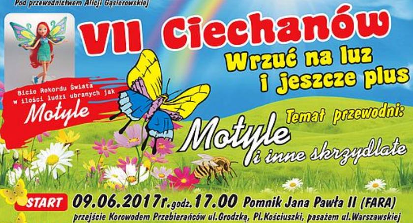 Ciechanów po raz siódmy Wrzuci na Luz! Tym razem z motylami