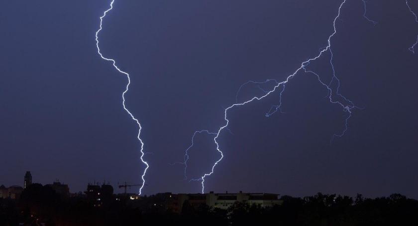 IMGW: Silne burze z gradem do godzin wieczornych