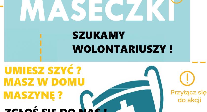 Mieszkańcy Gminy Opinogóra Górna szyją maseczki dla potrzebujących 