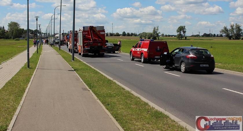 Z ostatniej chwili: Zderzenie Tira z Volvo. Zablokowany fragment pętli miejskiej