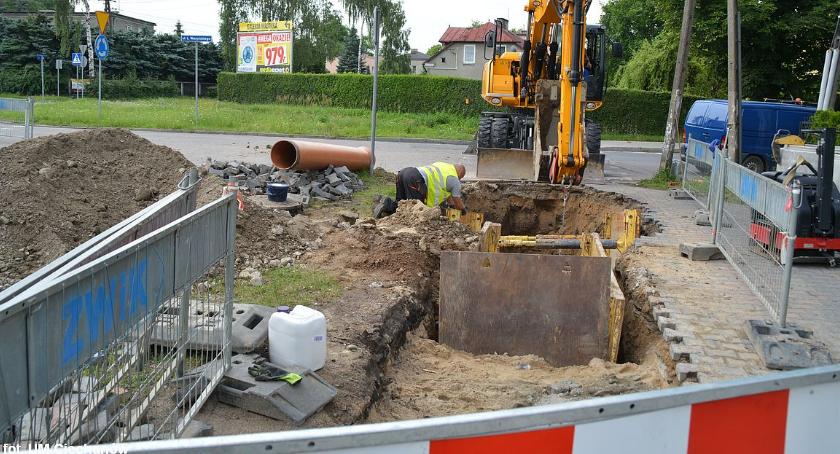 Utrudnienia w ruchu w okolicach ronda Meudon. Ruszyła budowa kanalizacji