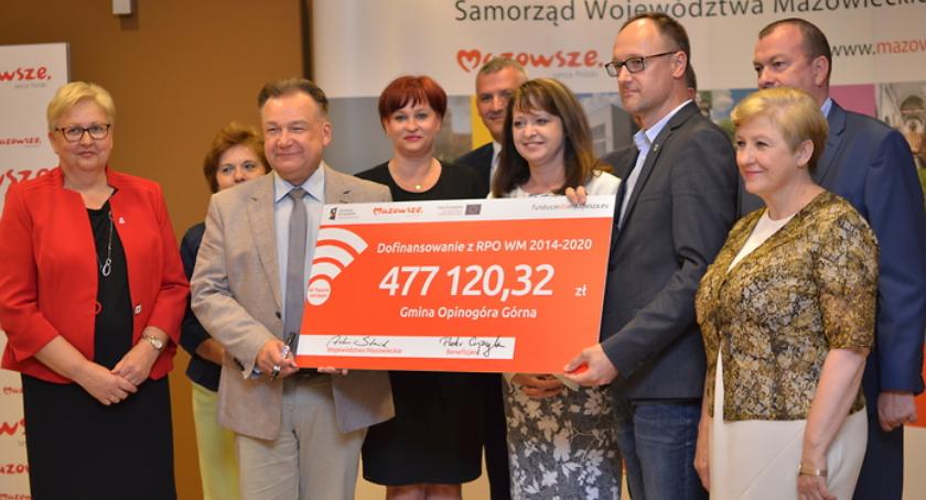 Blisko pół miliona zł dla gminy Opinogóra Górna